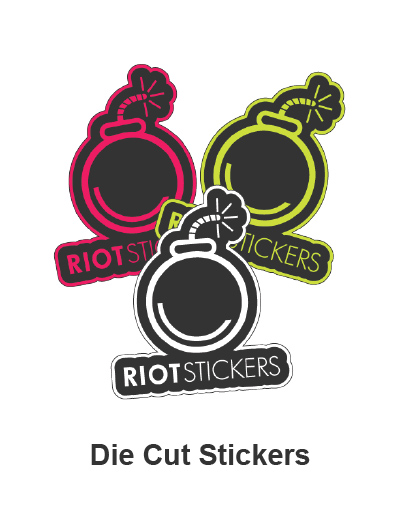 Cheap Custom Die Cut Stickers